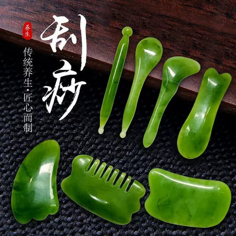 Resin Gua Sha Massage Set